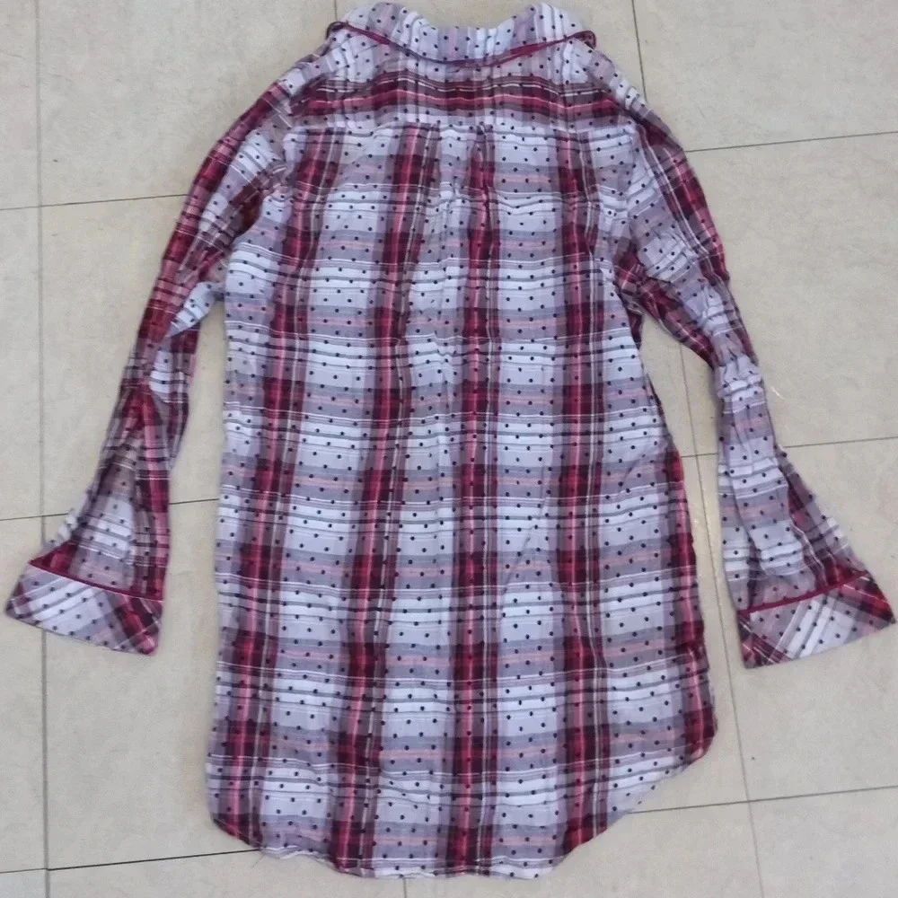 Victoria's secret pajama pj set long sleeve shirt & pants set bundle medium - Picture 3 of 6